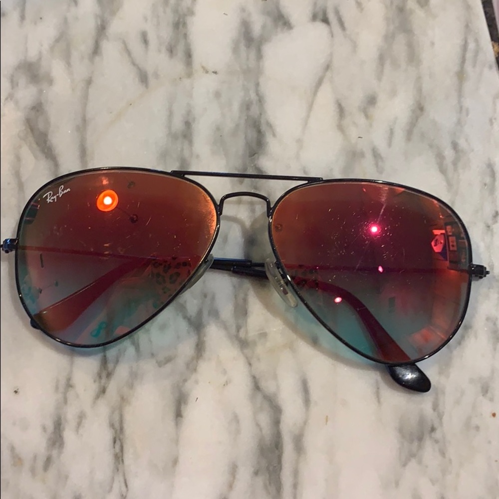 Large ray ban aviator